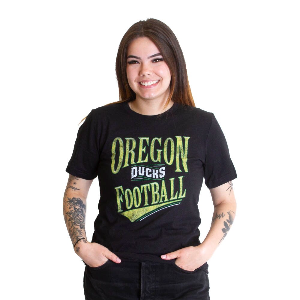 Ducks Spirit, Summit, Black, Crew Neck, Women, Football, 618120
